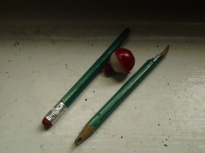 I Found Fishing Writer's Block:  mixed media (copyright 2015 by ron P swegman. all rights reserved.)