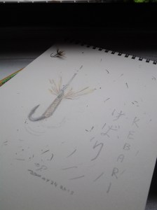 Kebari Model and Sketch (04 2015)